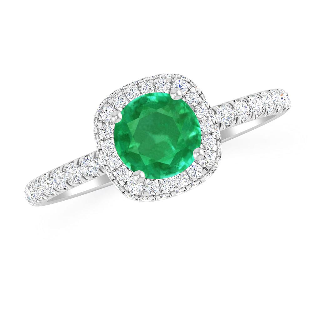 White Gold - Emerald