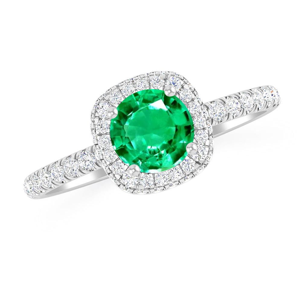 White Gold - Emerald