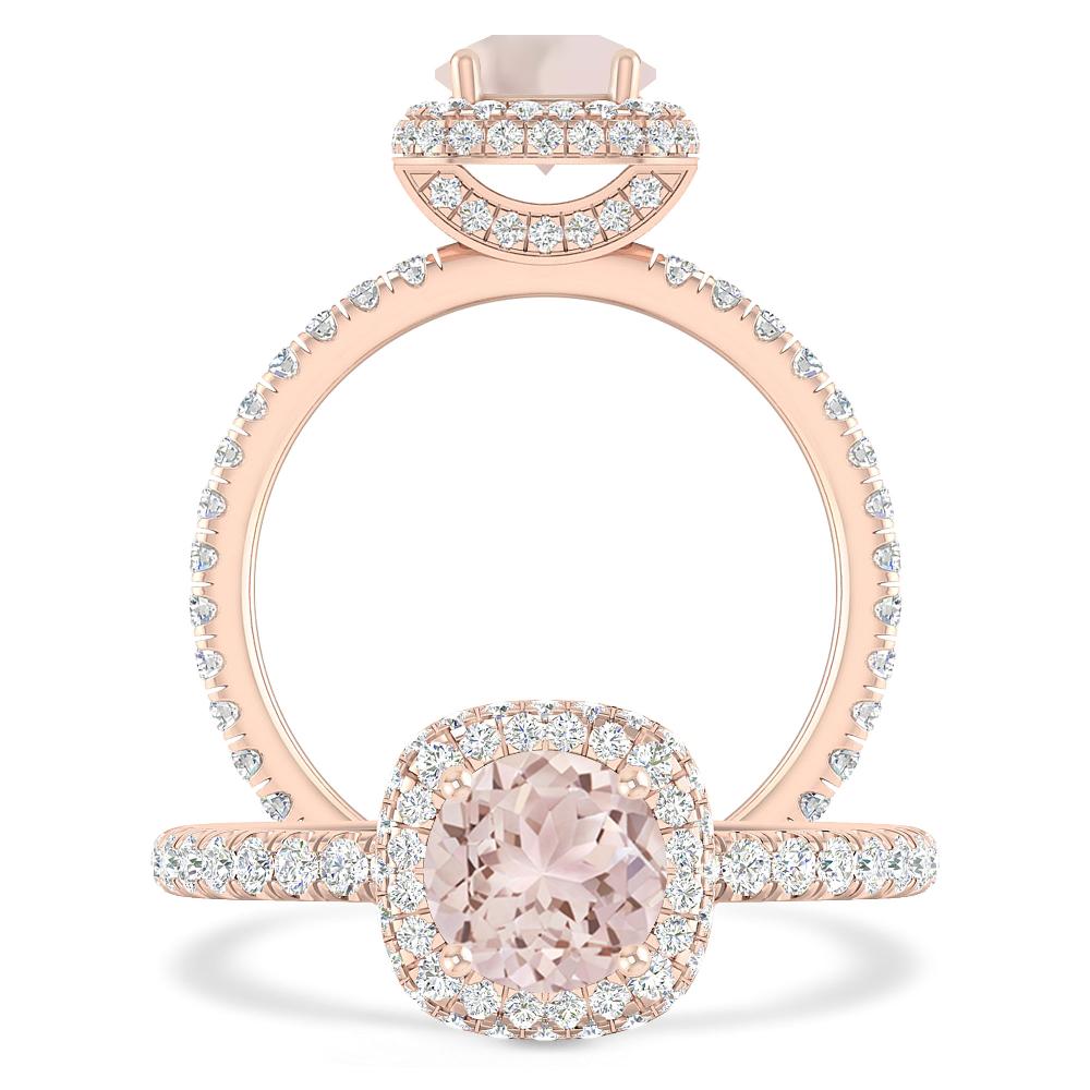 Rose Gold - Morganite