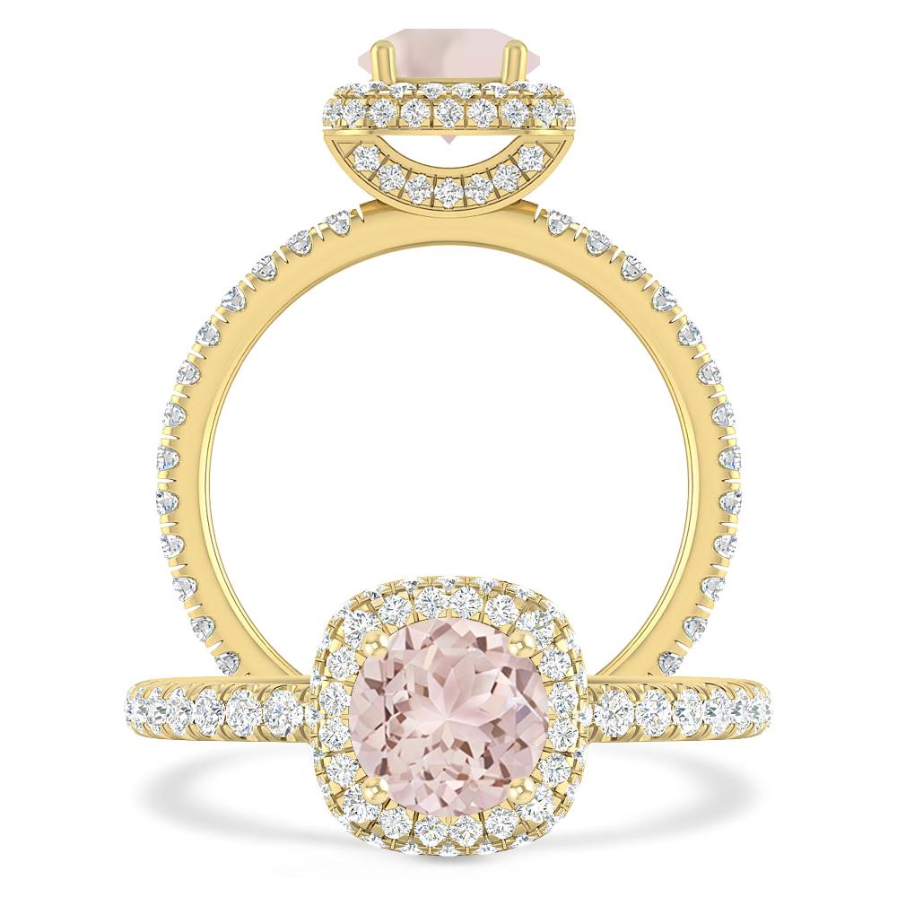 Yellow Gold - Morganite