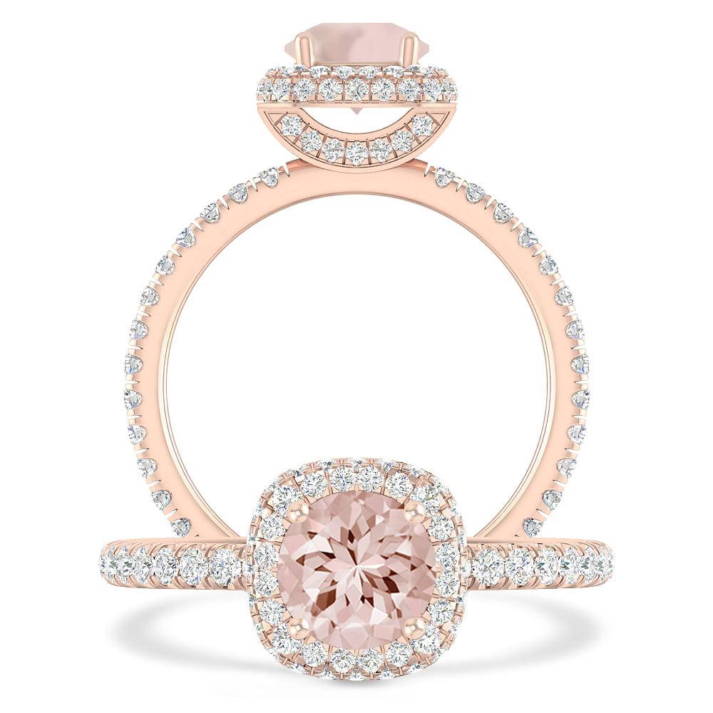 Rose Gold - Morganite