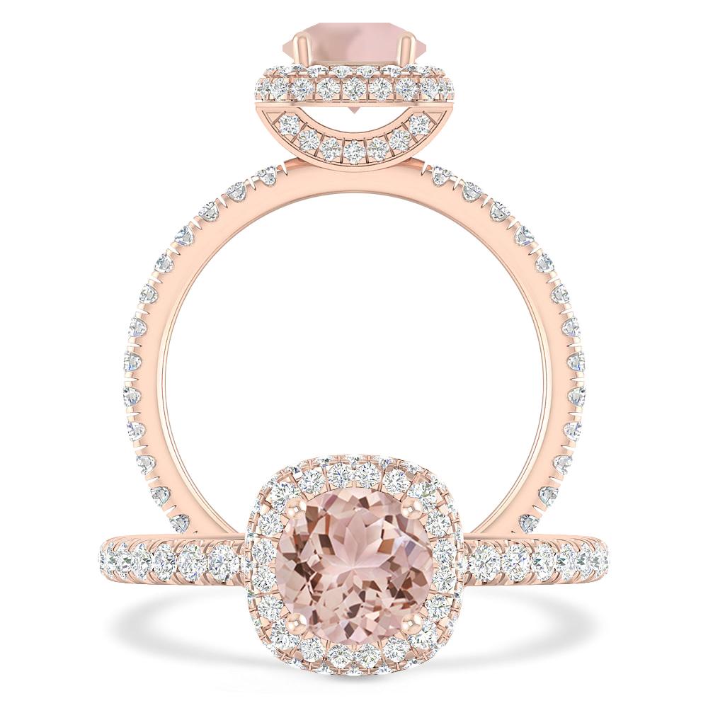 Rose Gold - Morganite