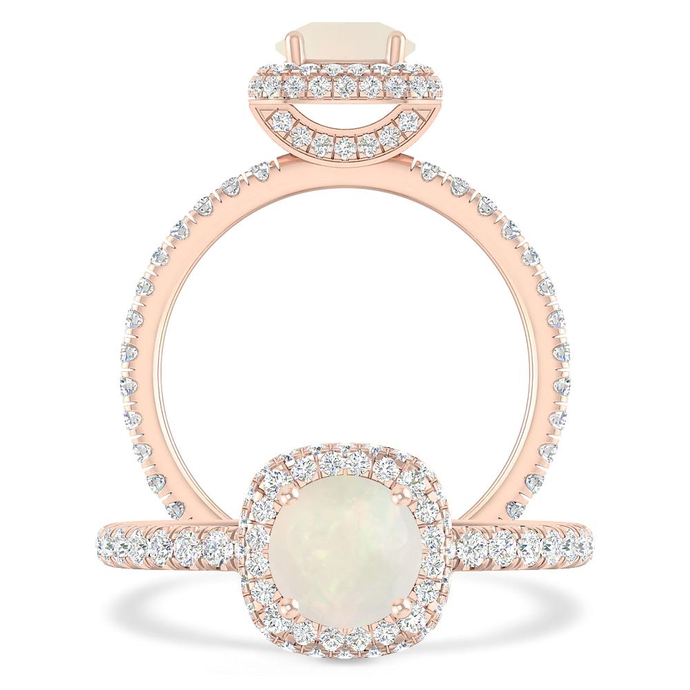 Rose Gold - Opal