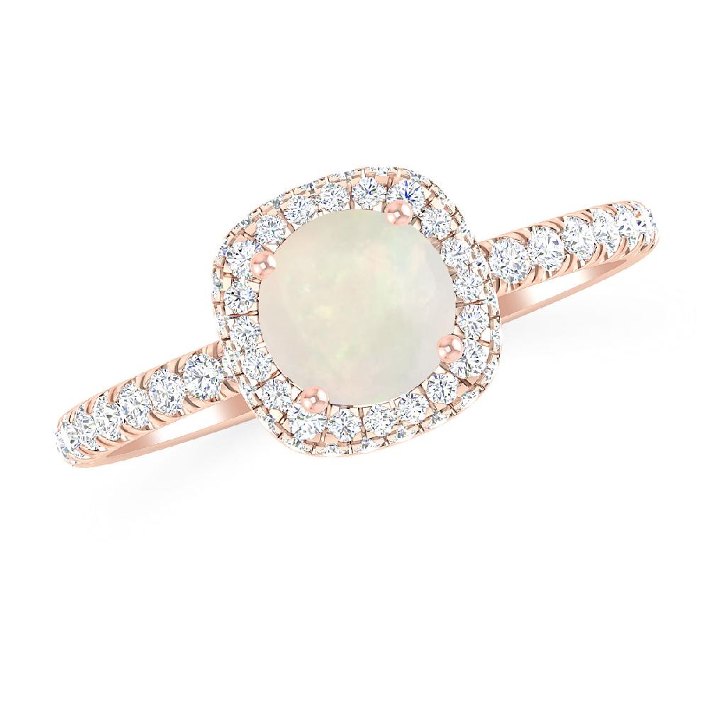 Rose Gold - Opal