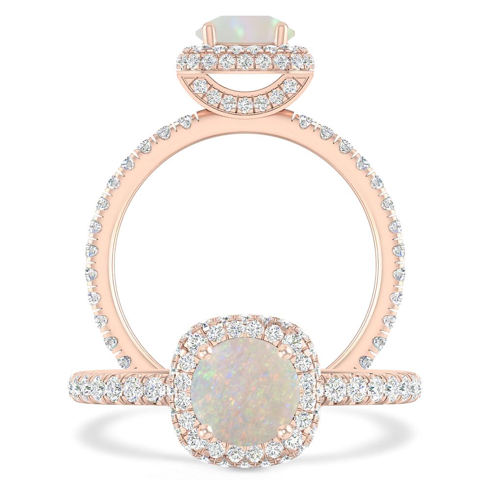 Rose Gold - Opal