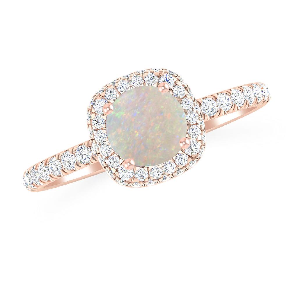 Rose Gold - Opal