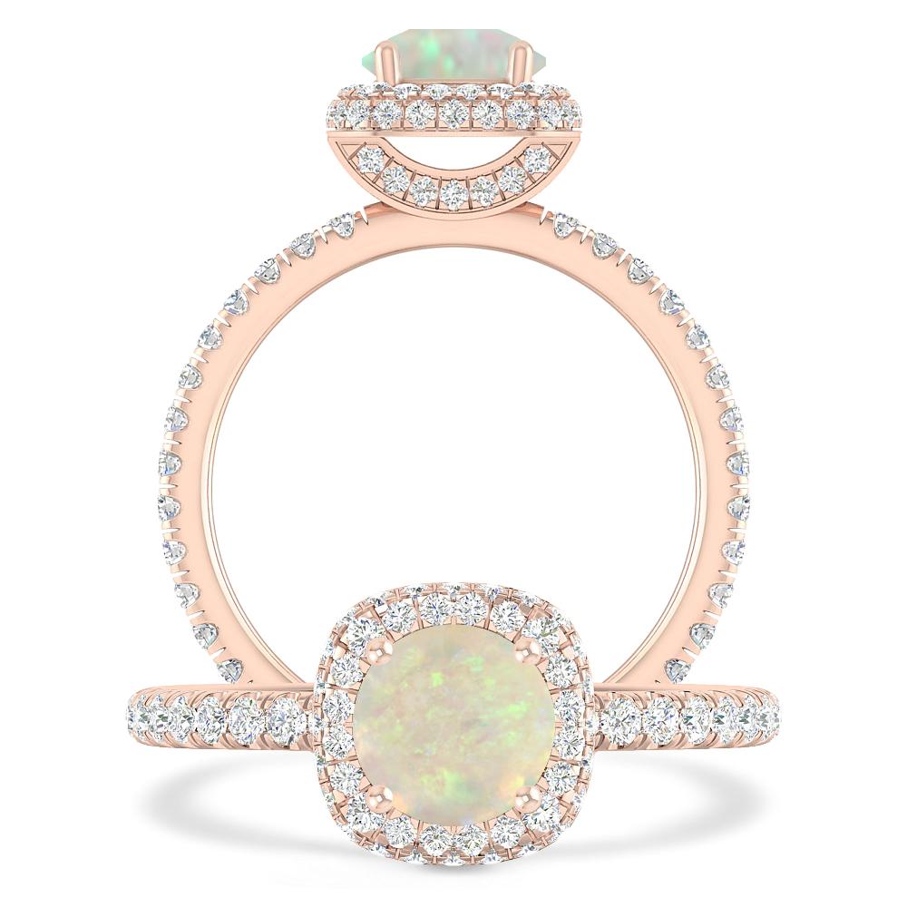 Rose Gold - Opal