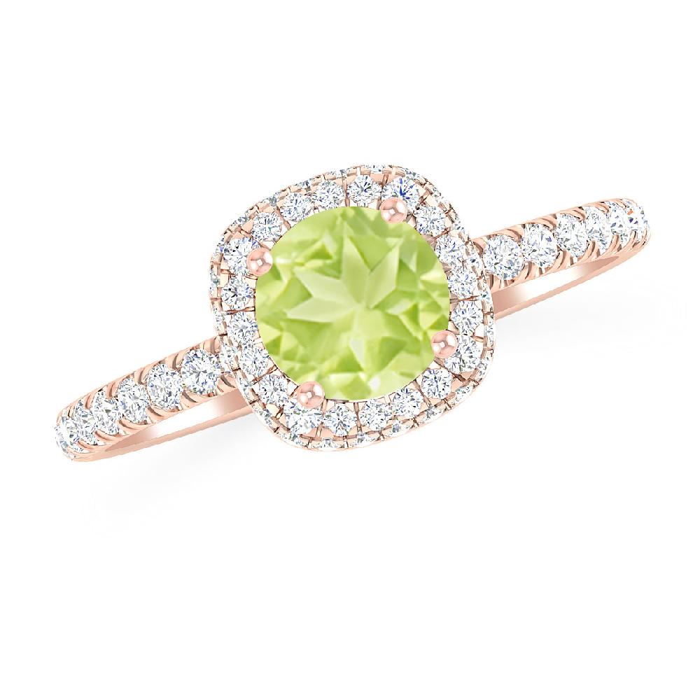 Rose Gold - Peridot