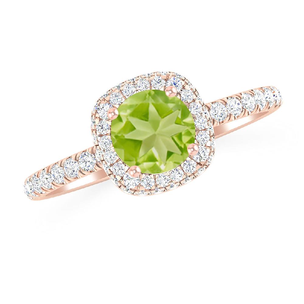 Rose Gold - Peridot