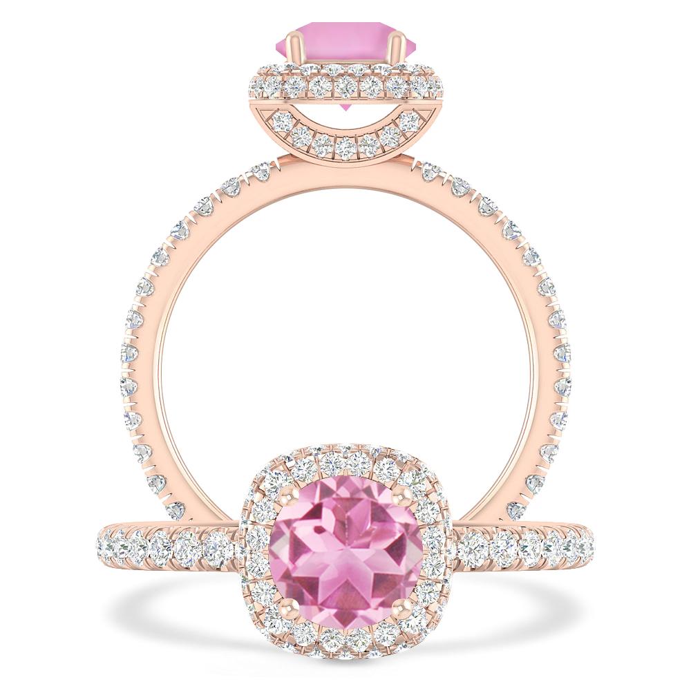 Rose Gold - Pink Tourmaline