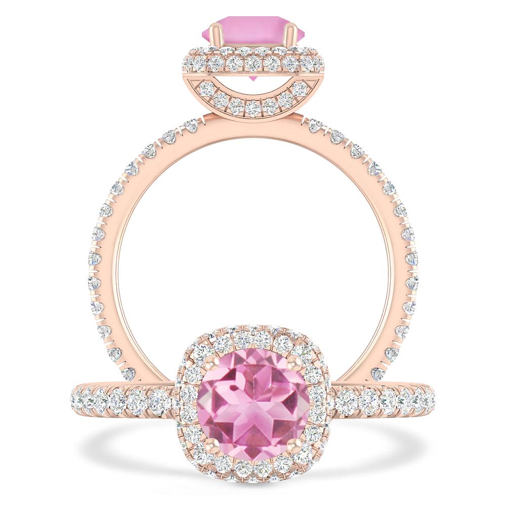 Rose Gold - Pink Tourmaline