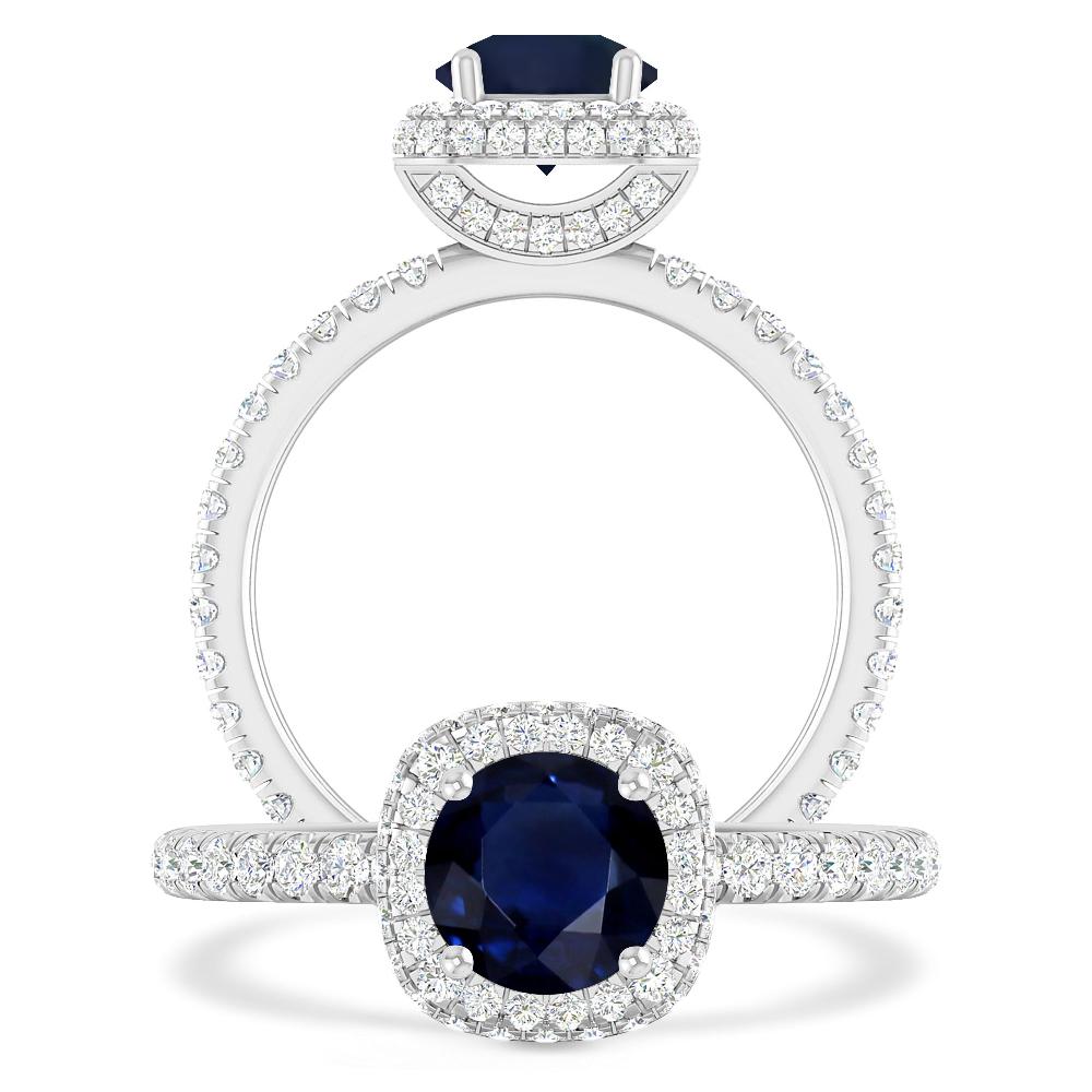 White Gold - Sapphire