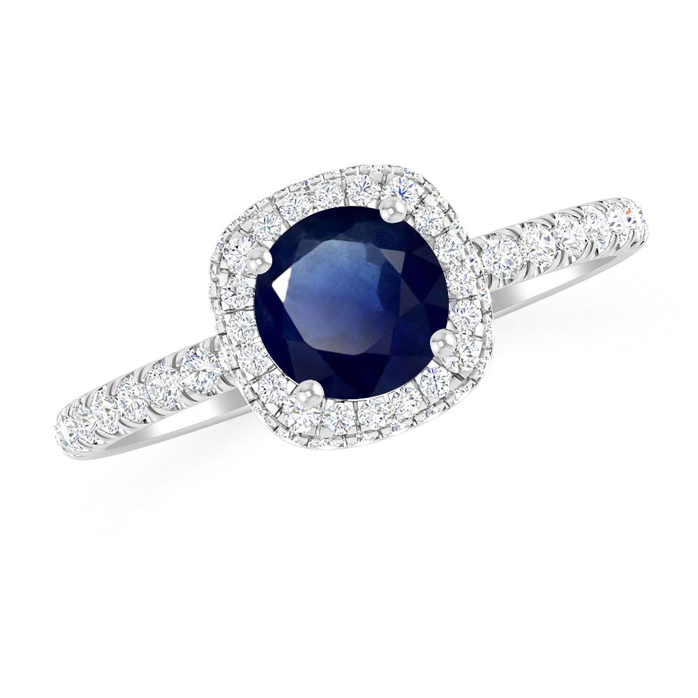 White Gold - Sapphire