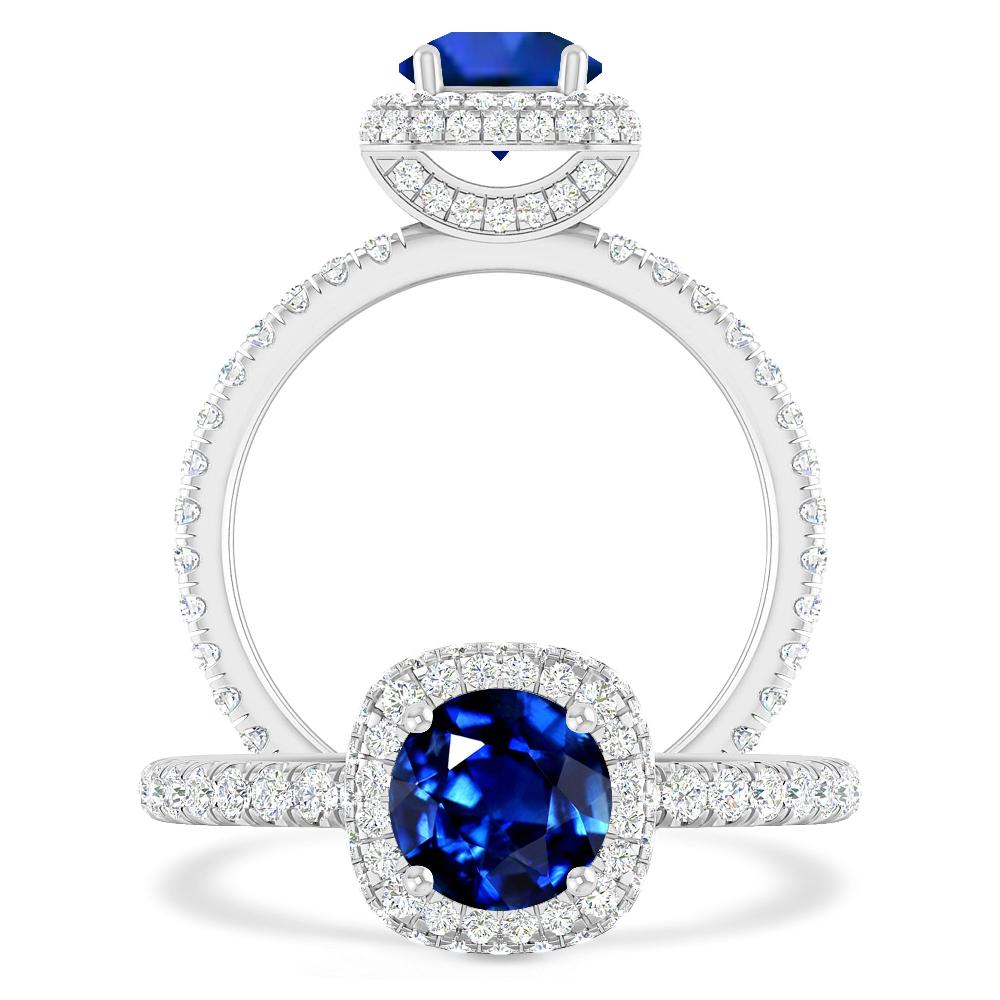 White Gold - Sapphire