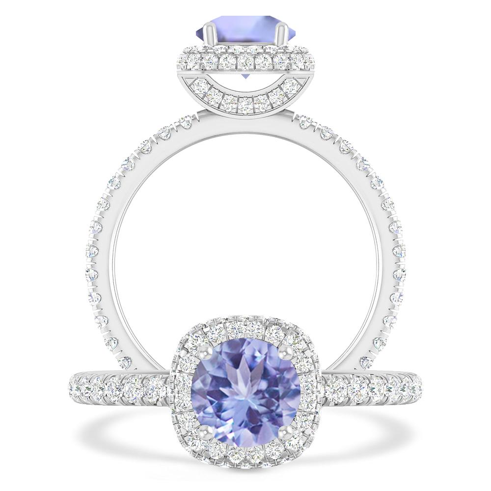 White Gold - Tanzanite