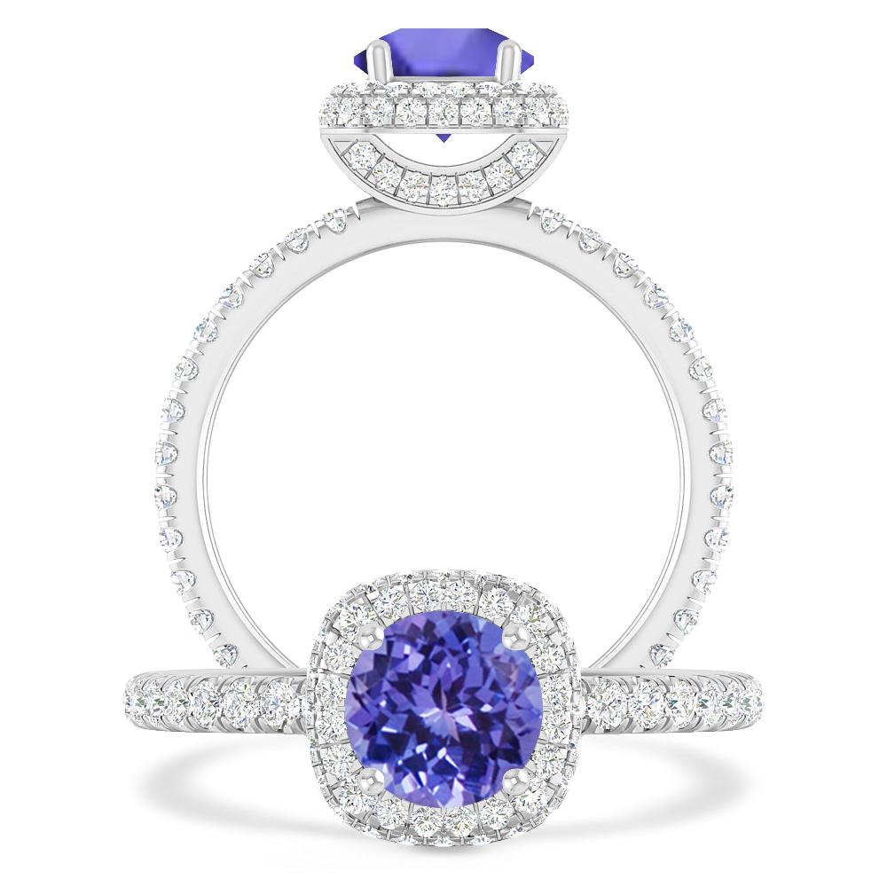 White Gold - Tanzanite