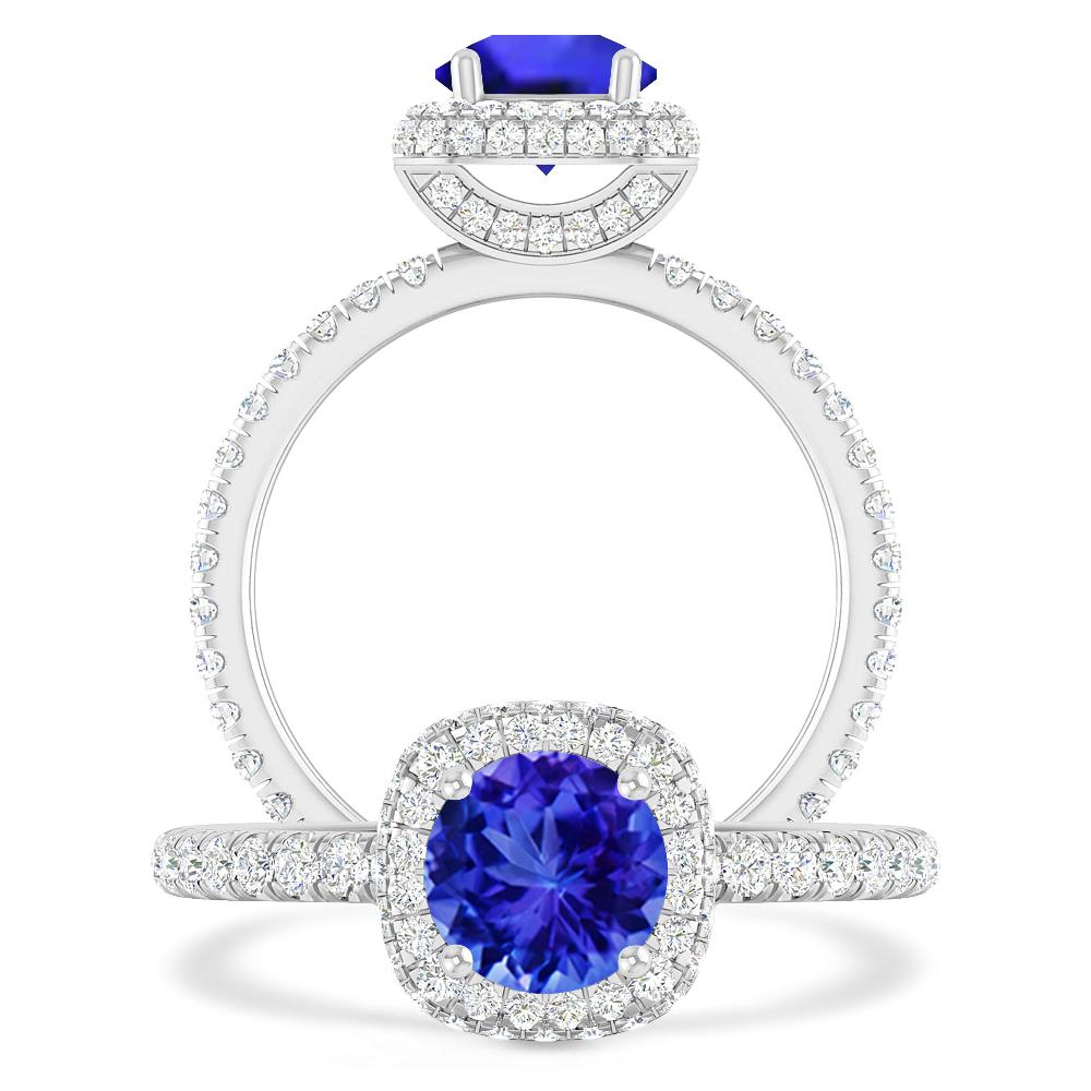 White Gold - Tanzanite