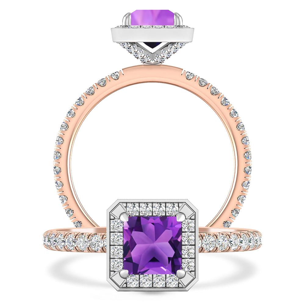 Rose Gold - Amethyst