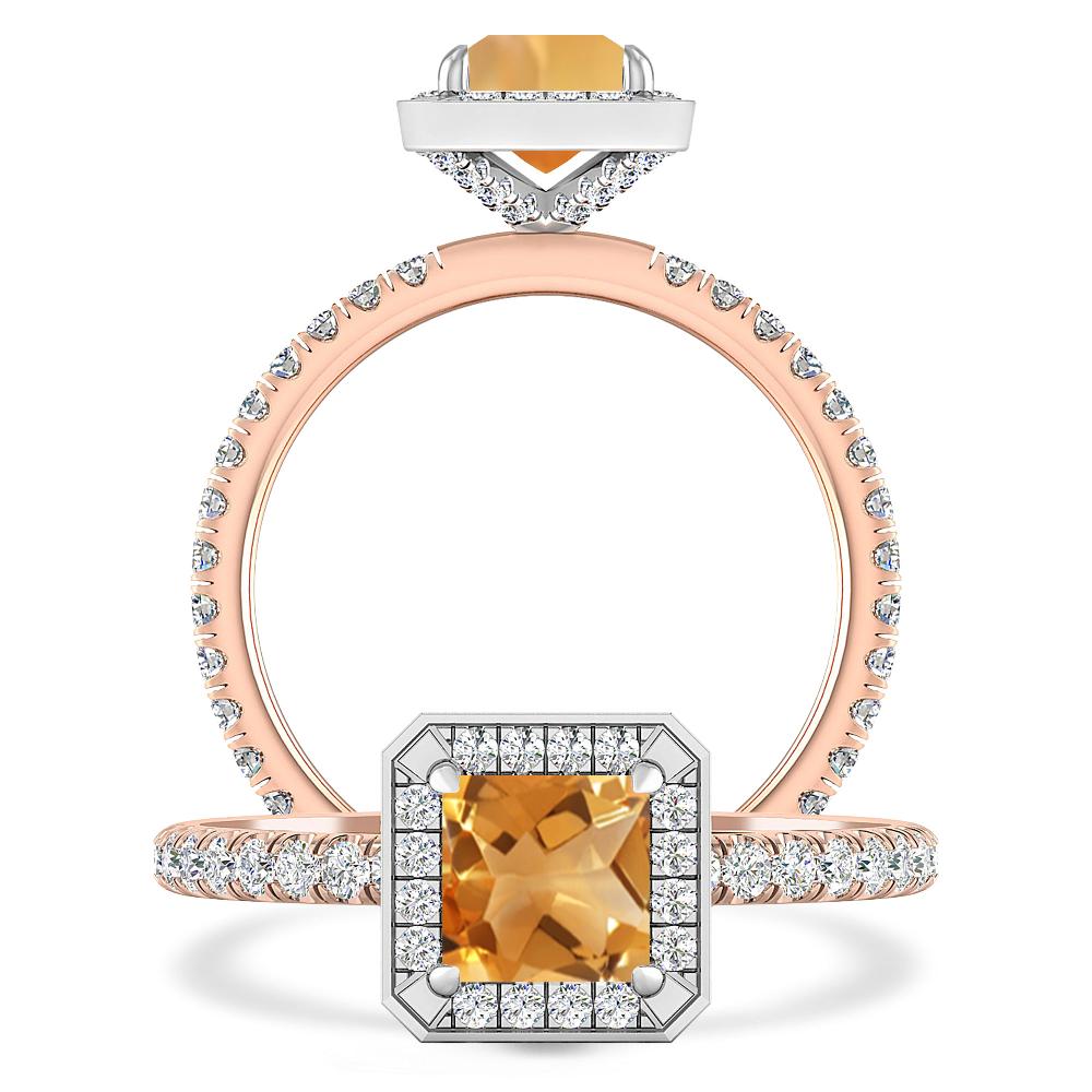 Rose Gold - Citrine