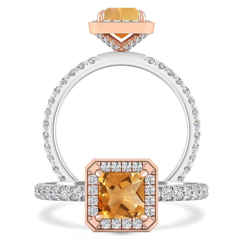 White Gold - Citrine