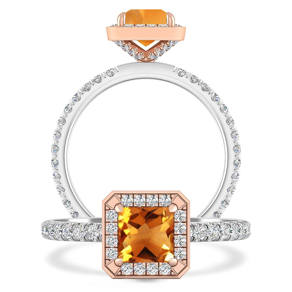 White Gold - Citrine