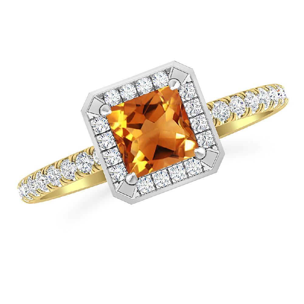 Yellow Gold - Citrine