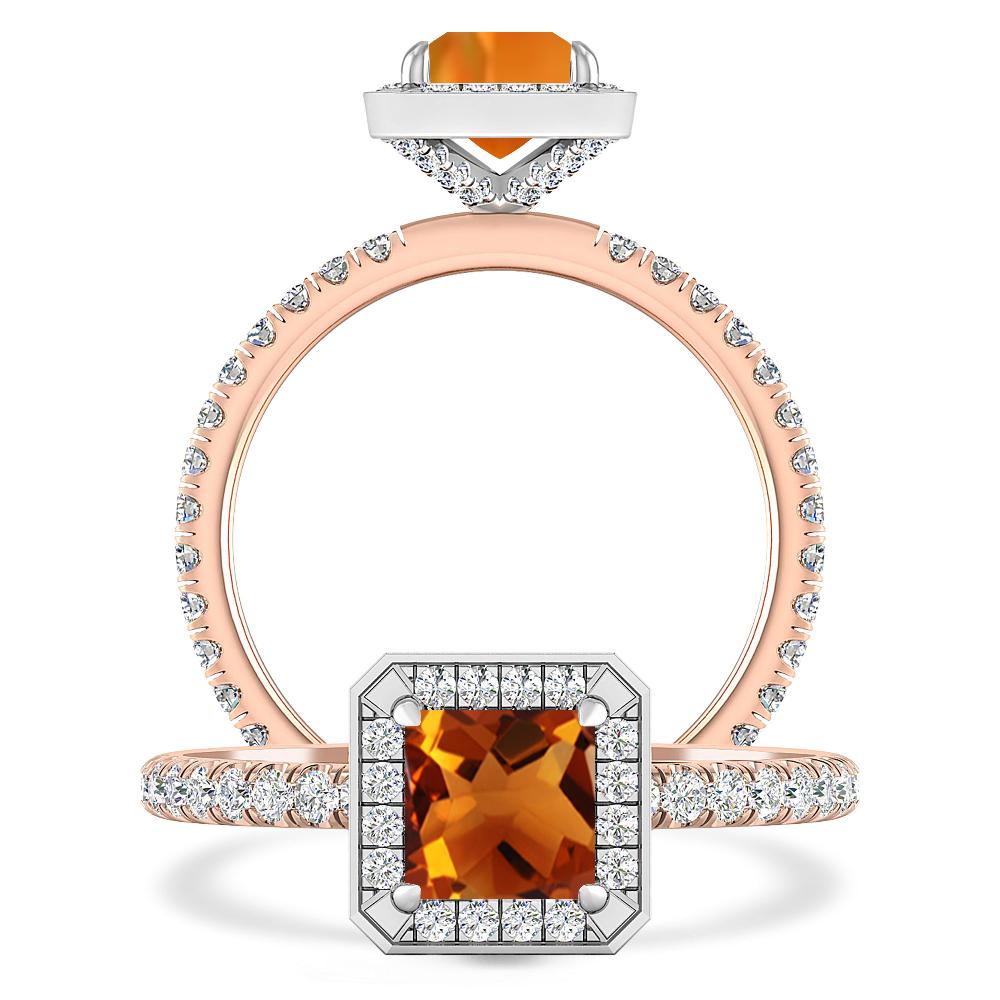 Rose Gold - Citrine