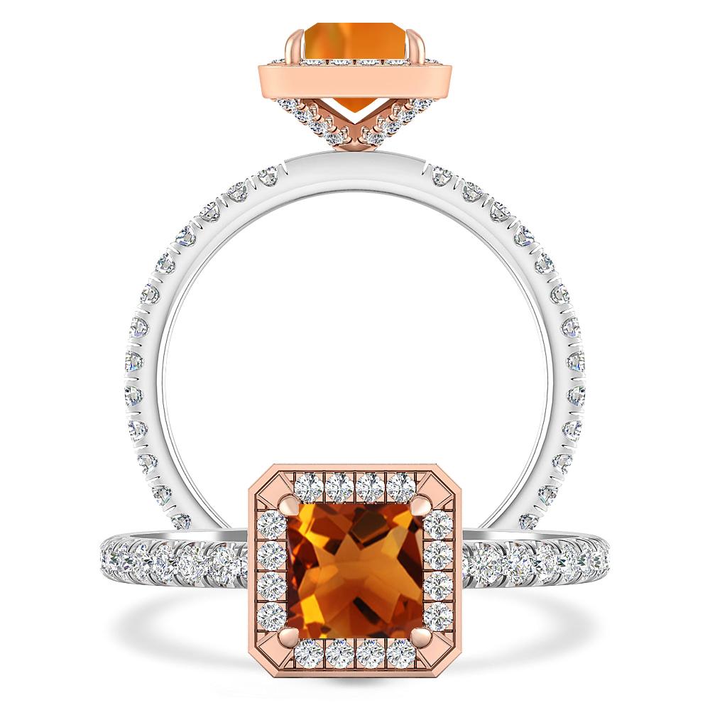 White Gold - Citrine