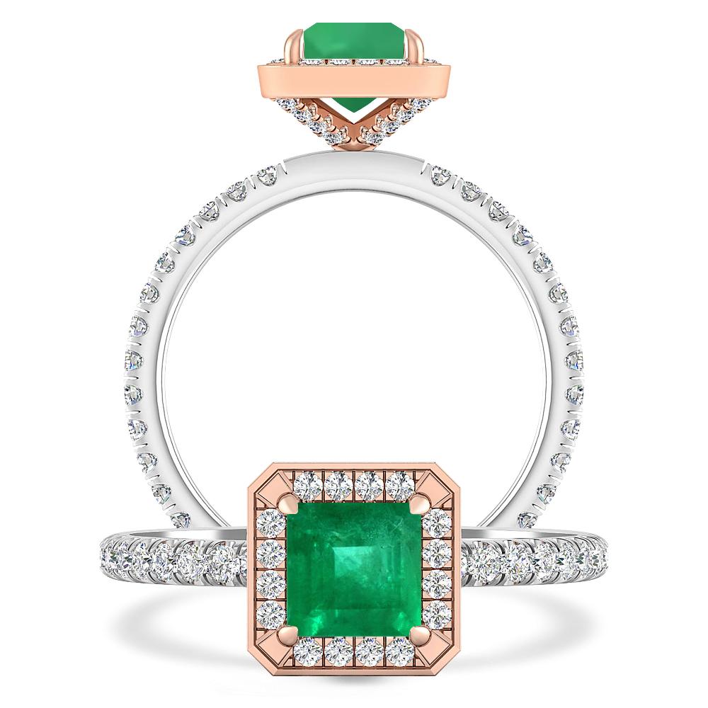 White Gold - Emerald
