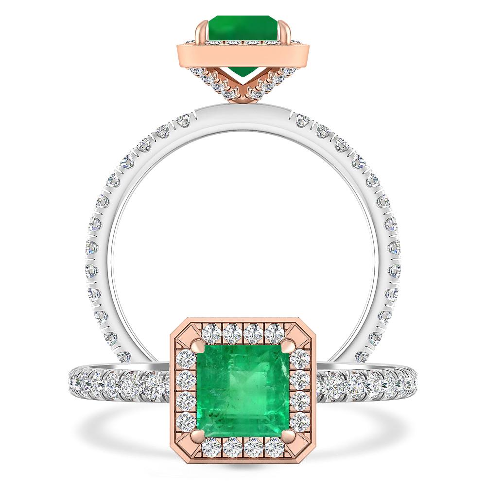 White Gold - Emerald