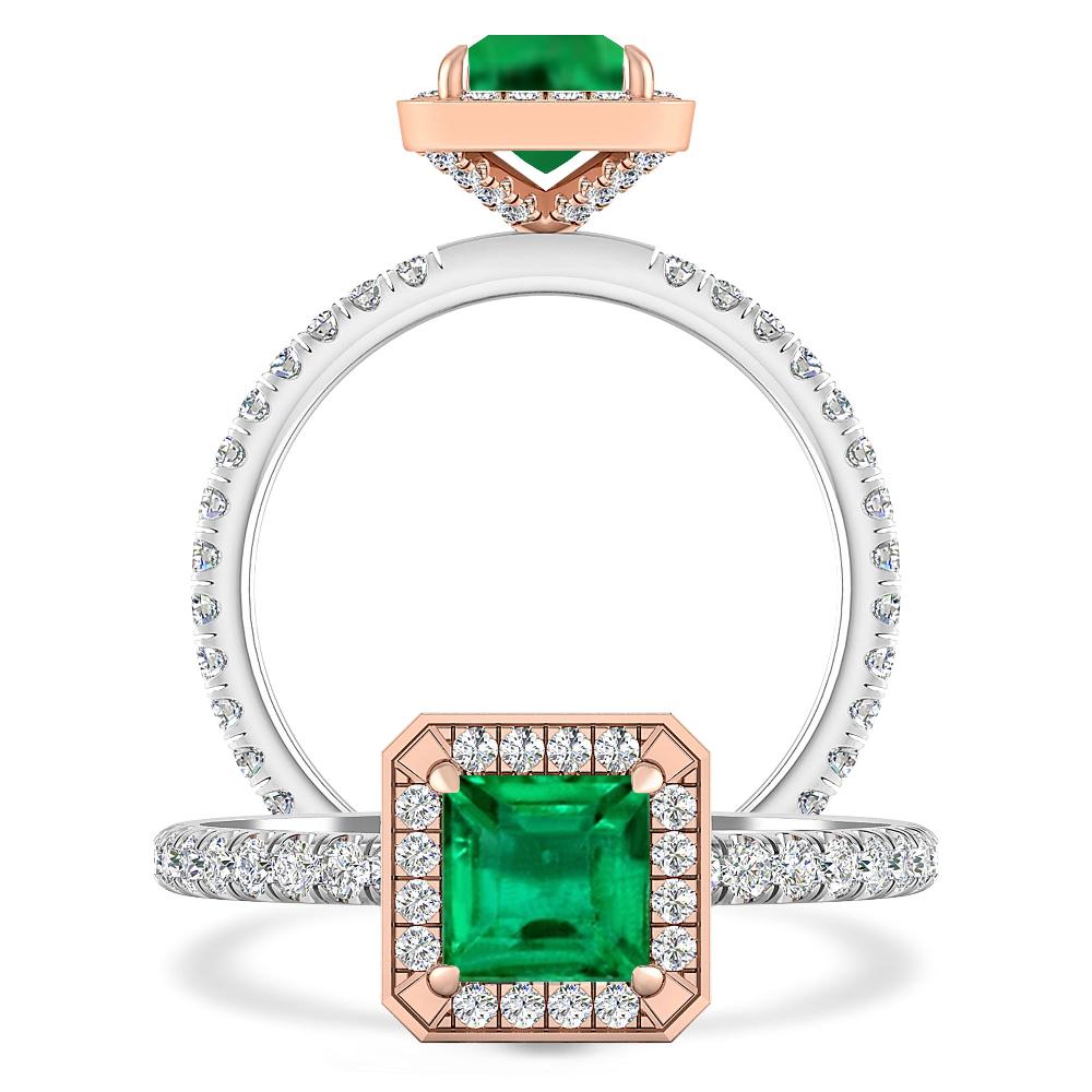 White Gold - Emerald