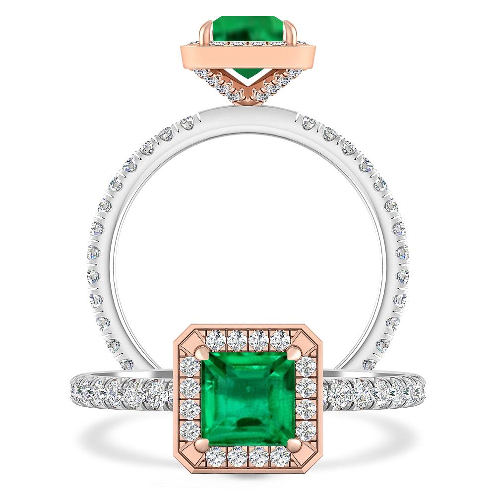 White Gold - Emerald