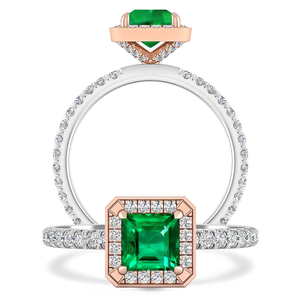 White Gold - Emerald