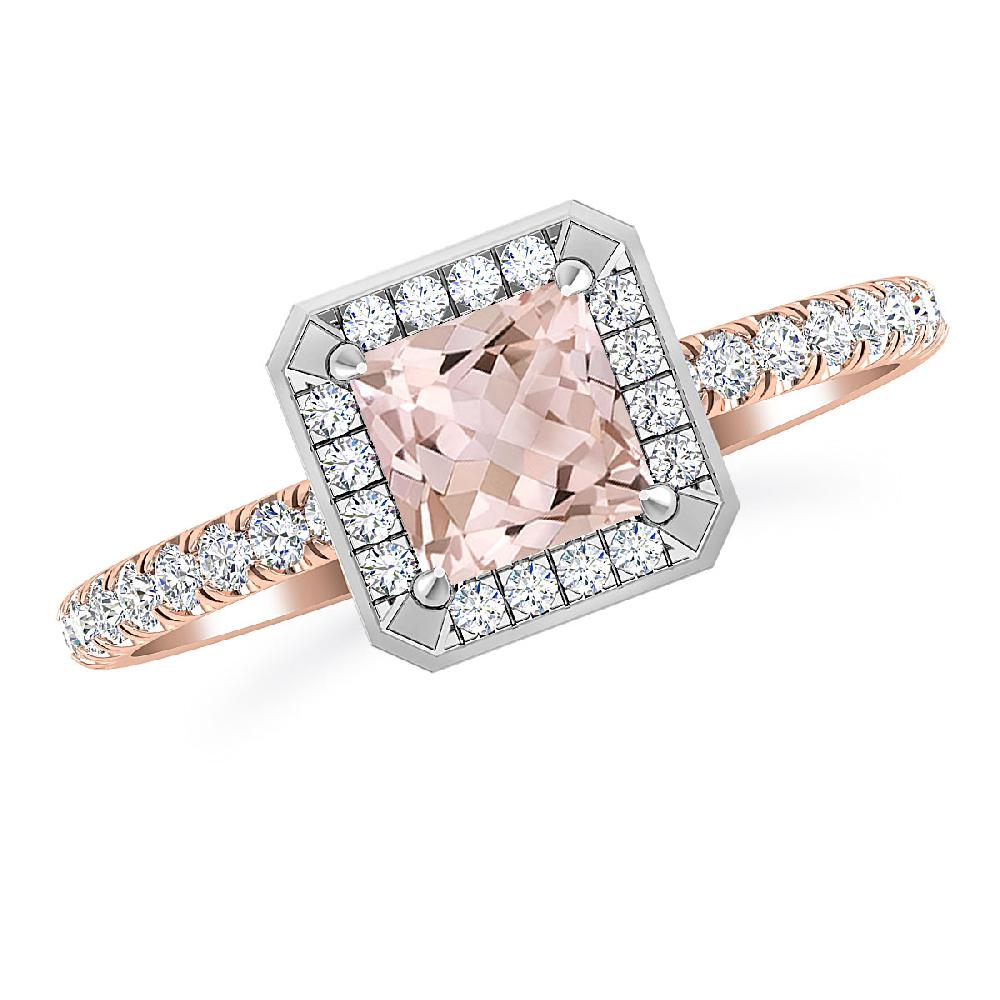 Rose Gold - Morganite