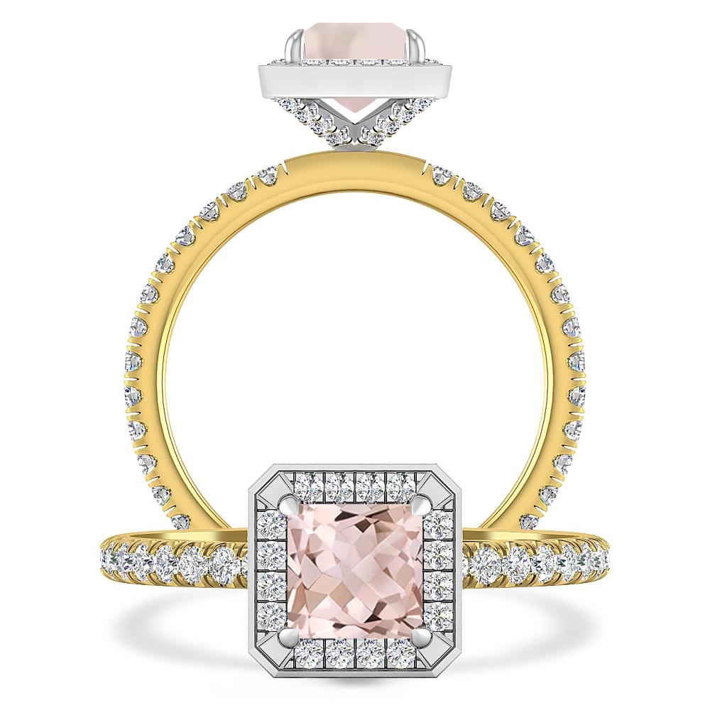 Yellow Gold - Morganite