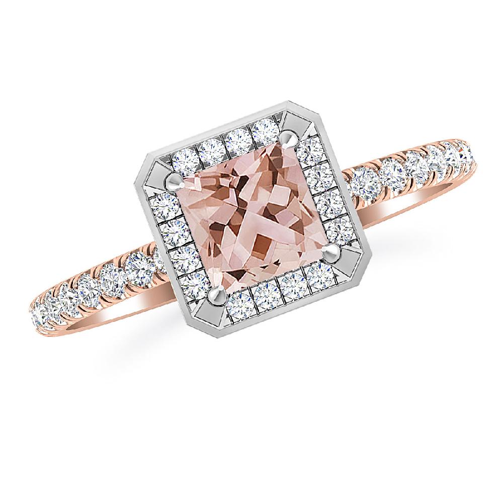 Rose Gold - Morganite