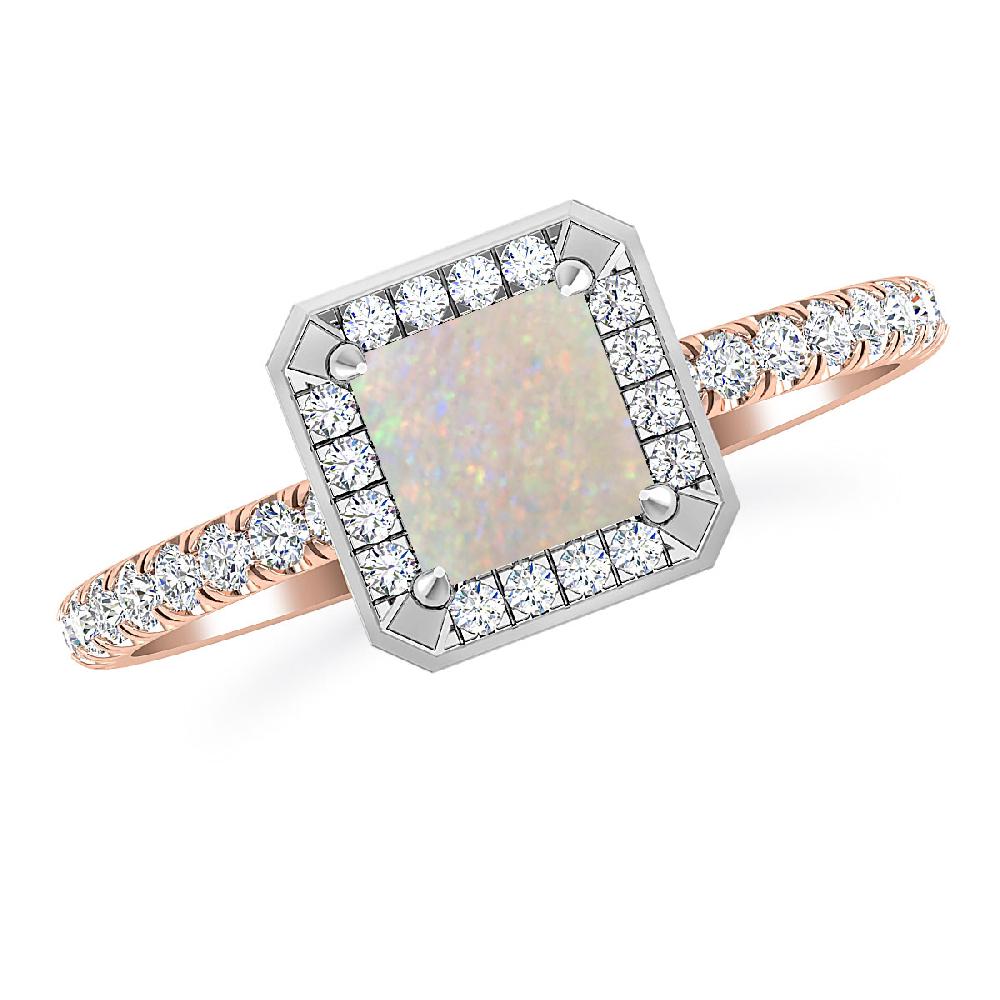 Rose Gold - Opal