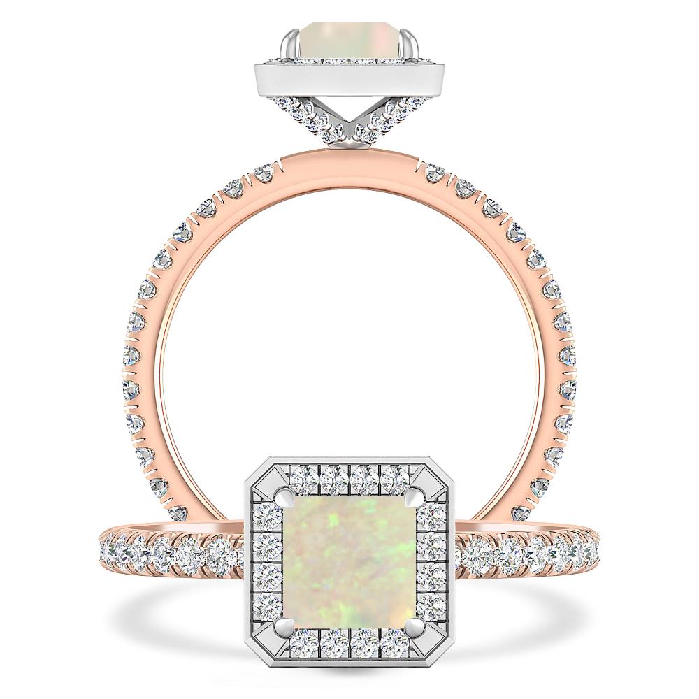 Rose Gold - Opal