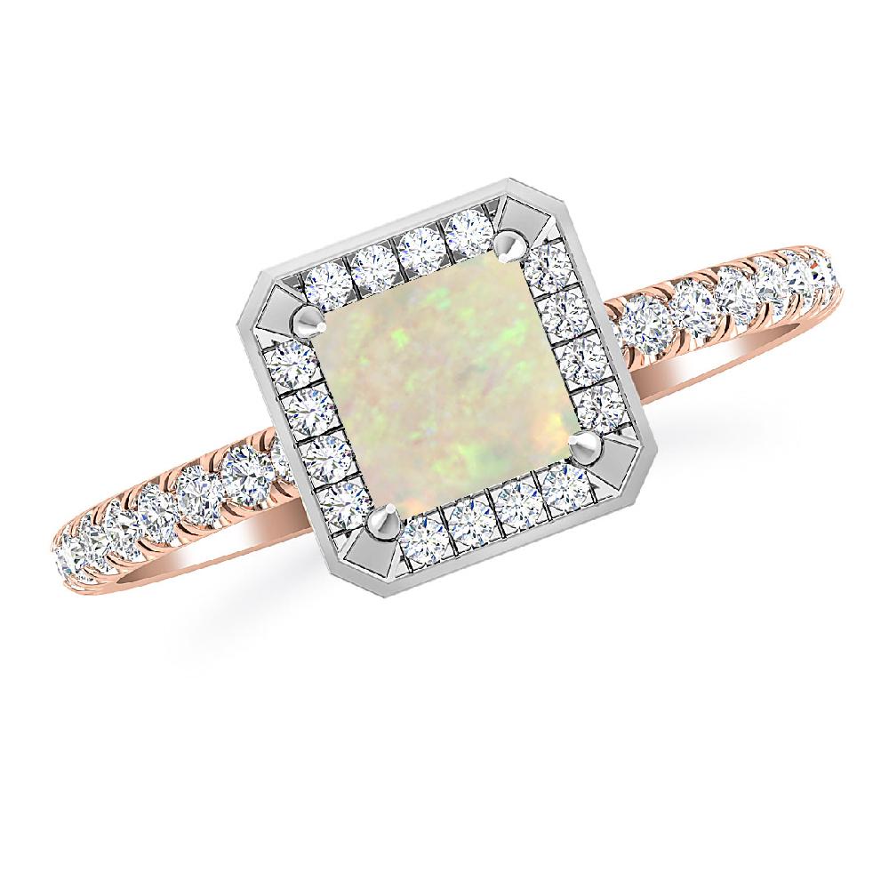 Rose Gold - Opal