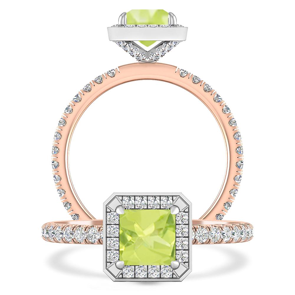Rose Gold - Peridot