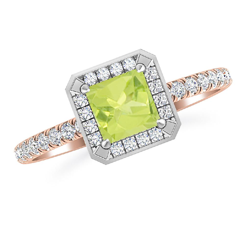 Rose Gold - Peridot