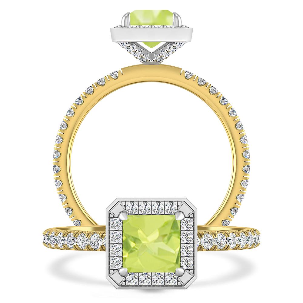 Yellow Gold - Peridot