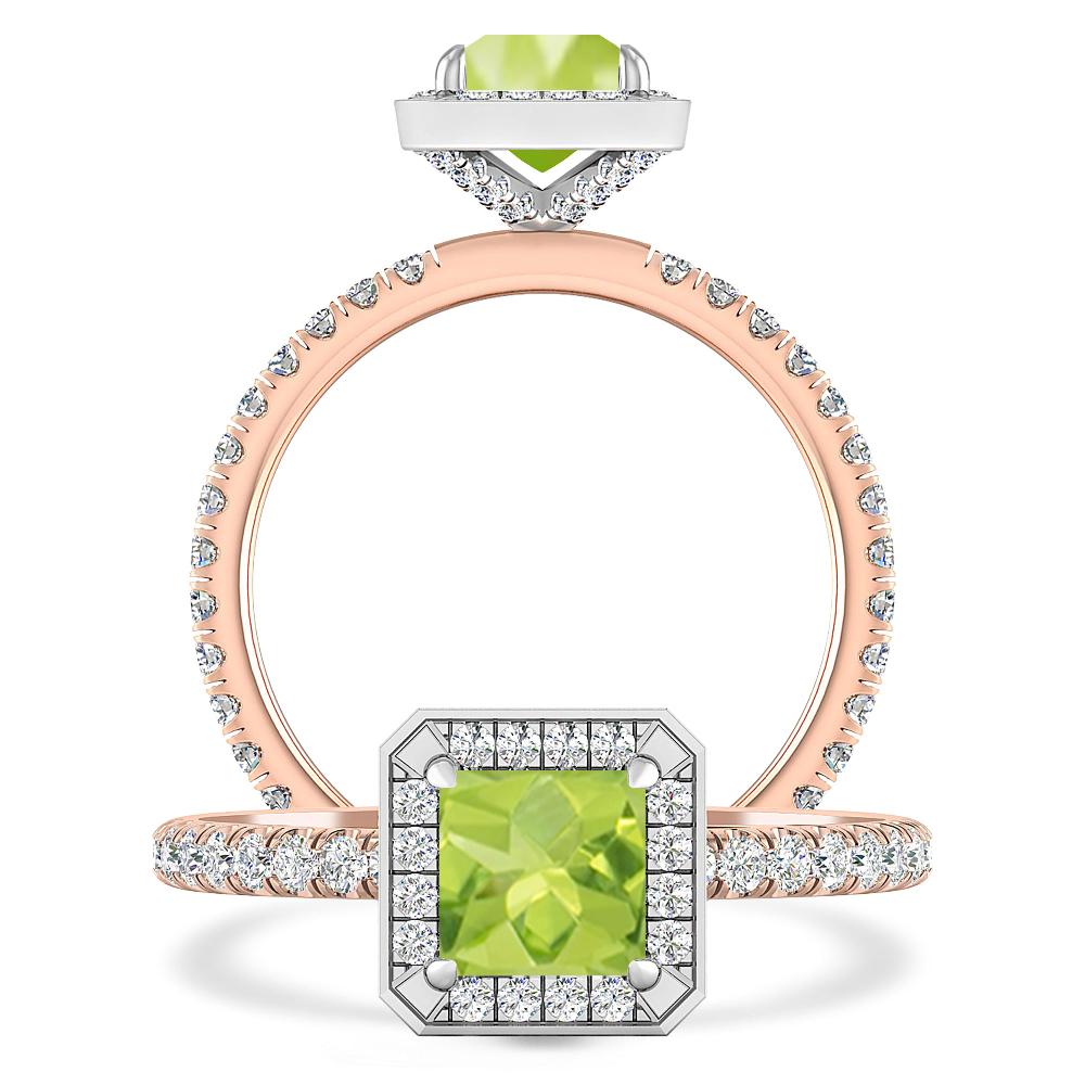 Rose Gold - Peridot