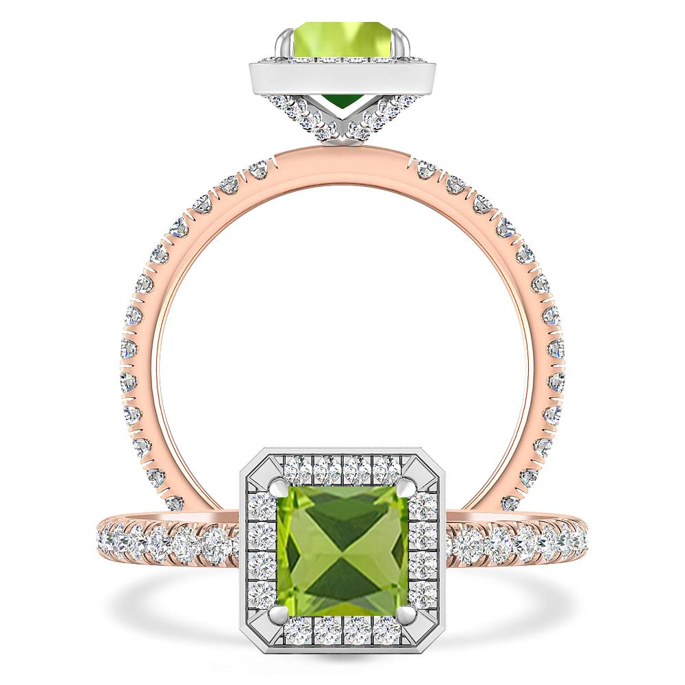 Rose Gold - Peridot