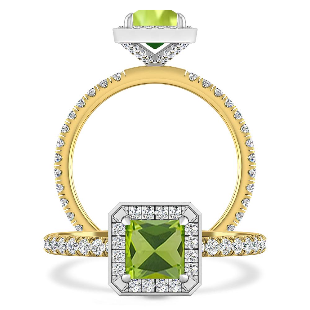 Yellow Gold - Peridot