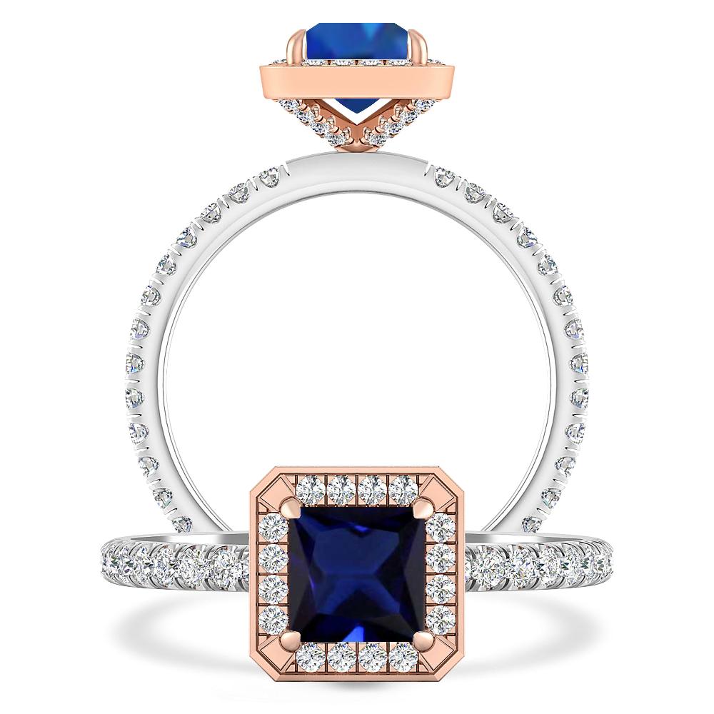 White Gold - Sapphire