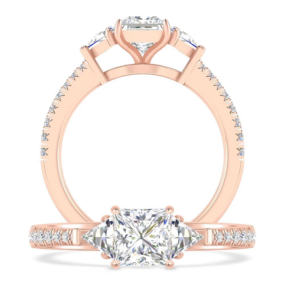 Rose Gold - Diamond