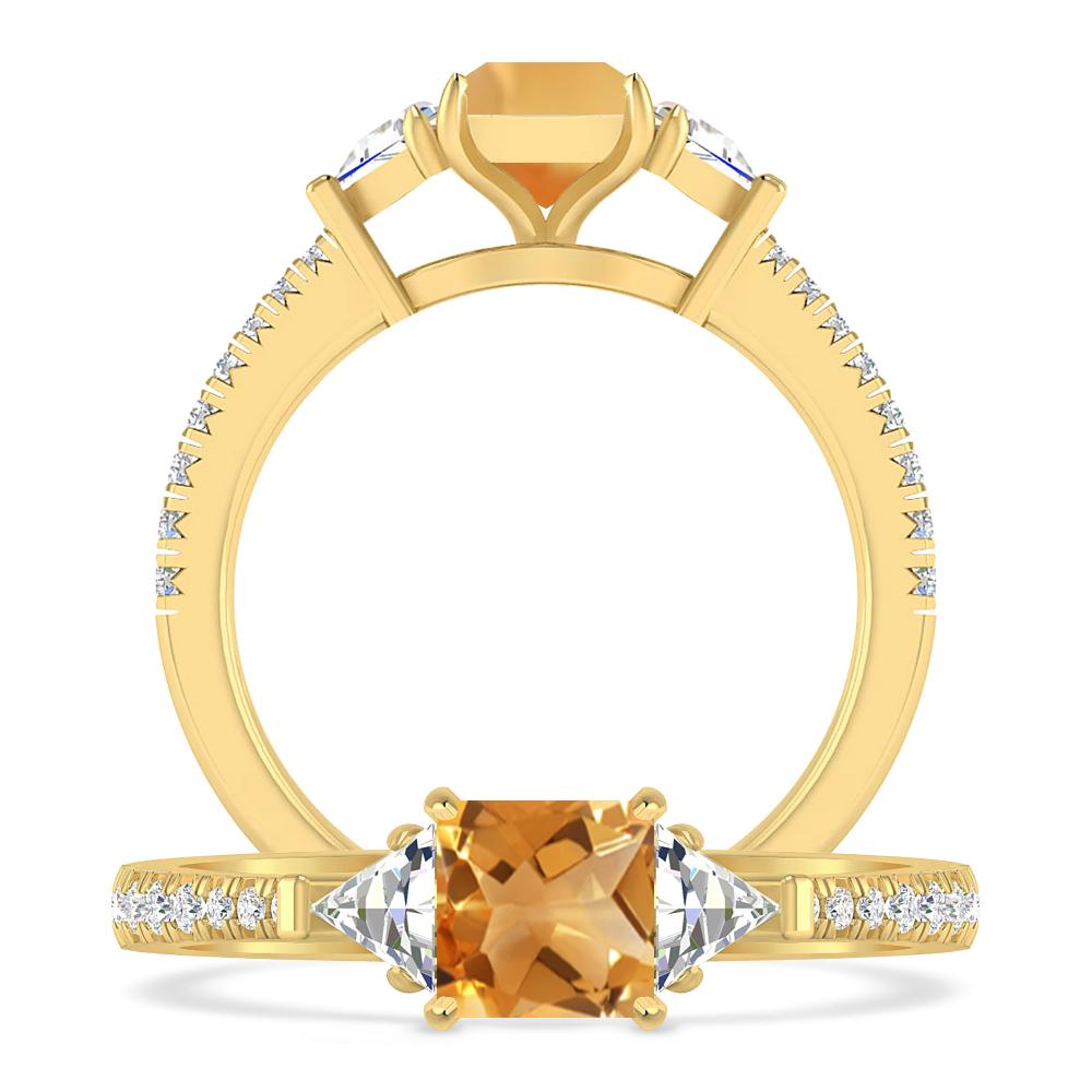 Yellow Gold - Citrine