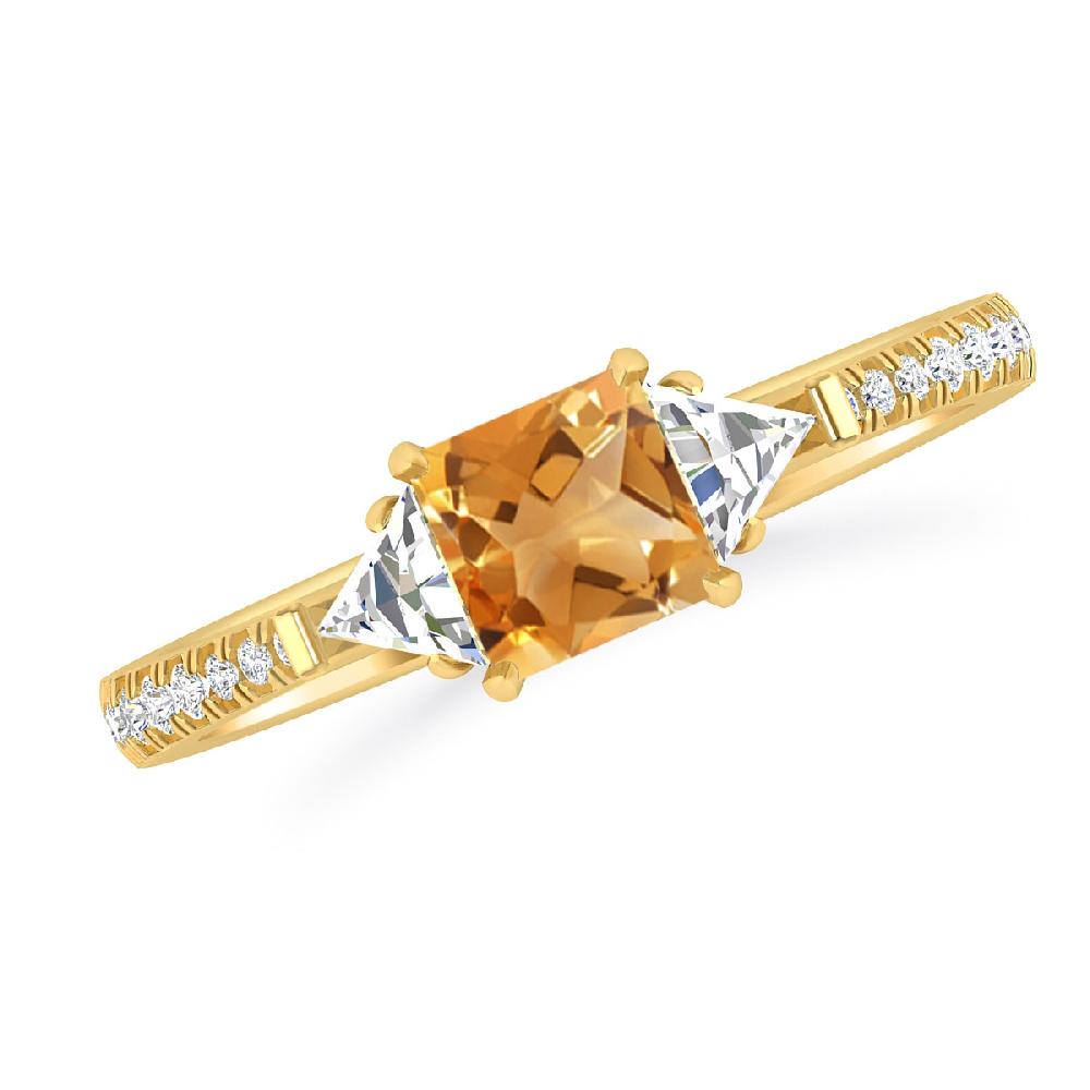 Yellow Gold - Citrine