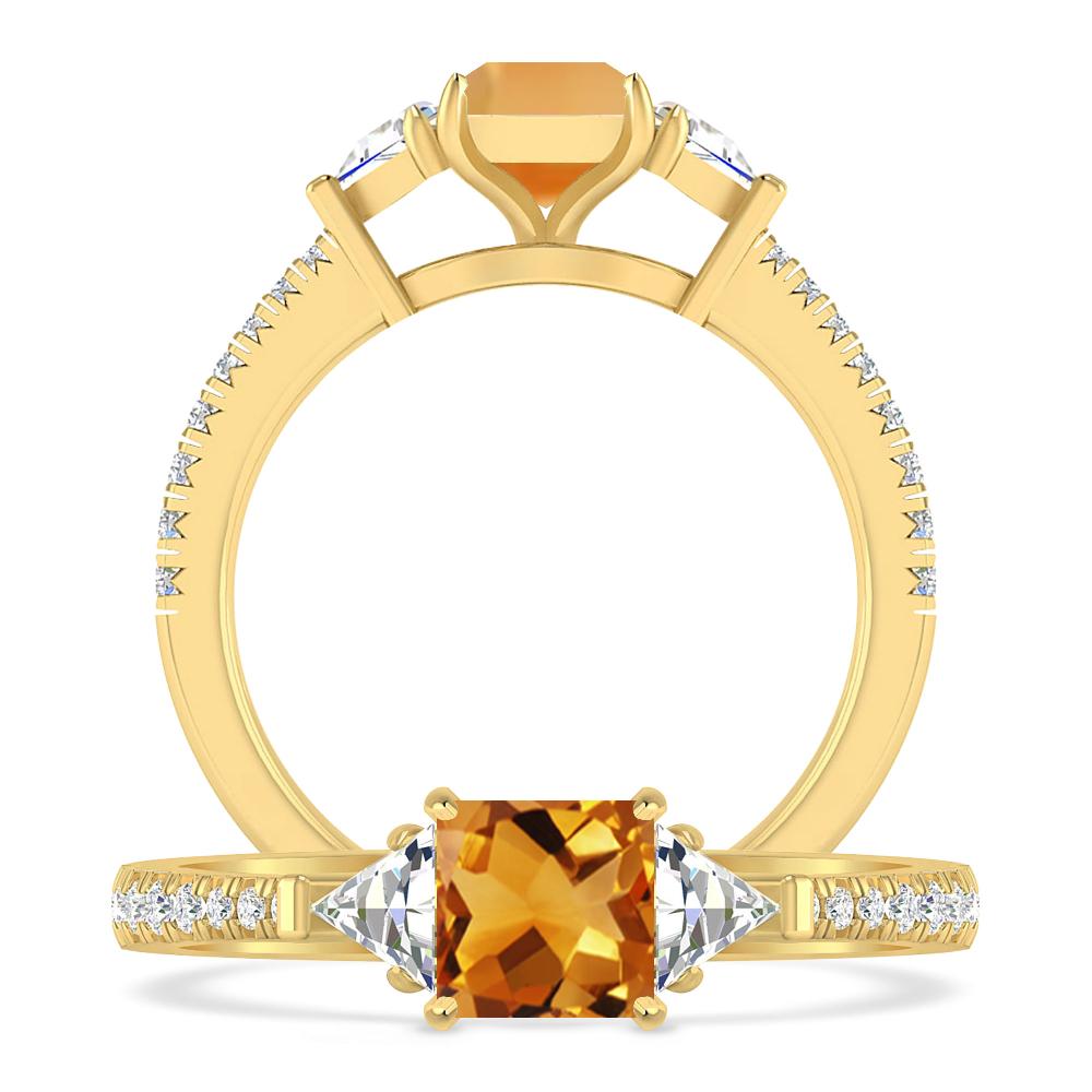 Yellow Gold - Citrine